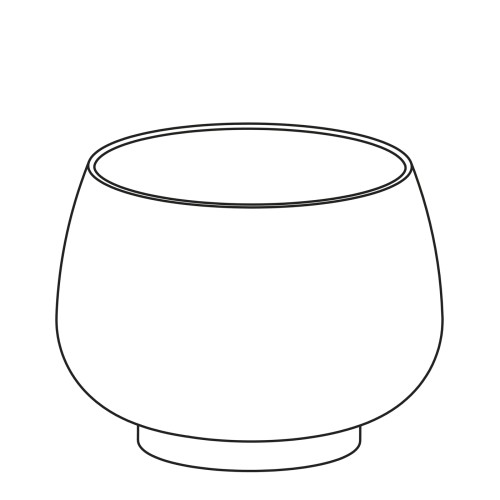 HYGGE Glas für Windlicht, Z00137- clear, Maße: 40 x 60 x 80 mm