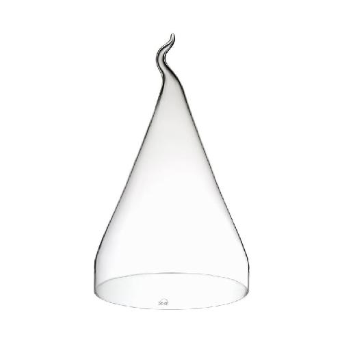 Glas-Cloche, D:26cm, H:41-44cm