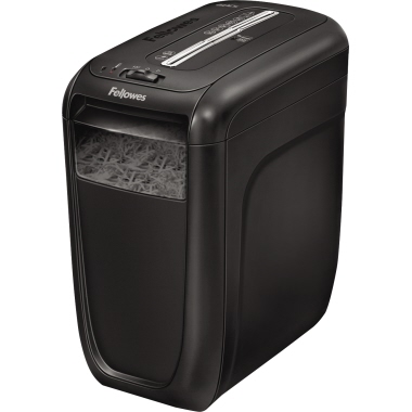 Fellowes® Aktenvernichter Powershred® 60Cs P-3, T-3 Partikelschnitt 10 Bl. (70 g/m) schwarz