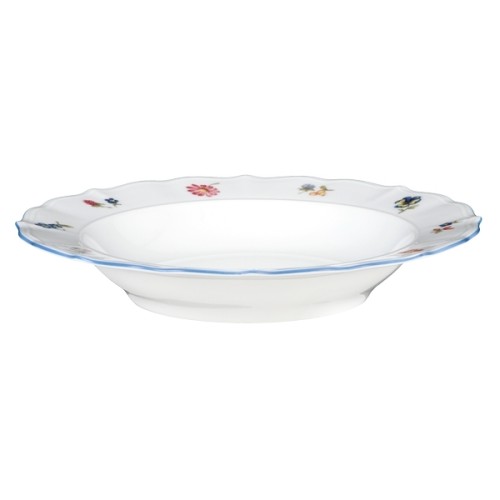 Seltmann Suppenteller 23 cm Fahne, Form: Sonate, Dekor: 34032 Nostalgie