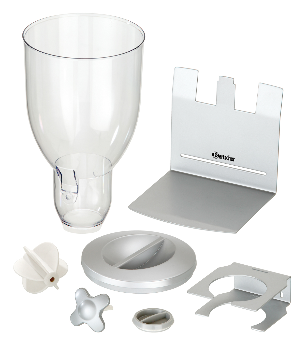 Bartscher Cerealienspender, 1-fach | AnzahlSpender: 1 | Maße: 18 x 17 x 39,5 cm. Gewicht: 1,8kg