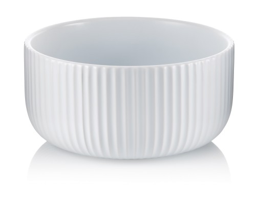 KELA Schüssel Maila Keramik weiß matt 12,0cm 23,0cmØ