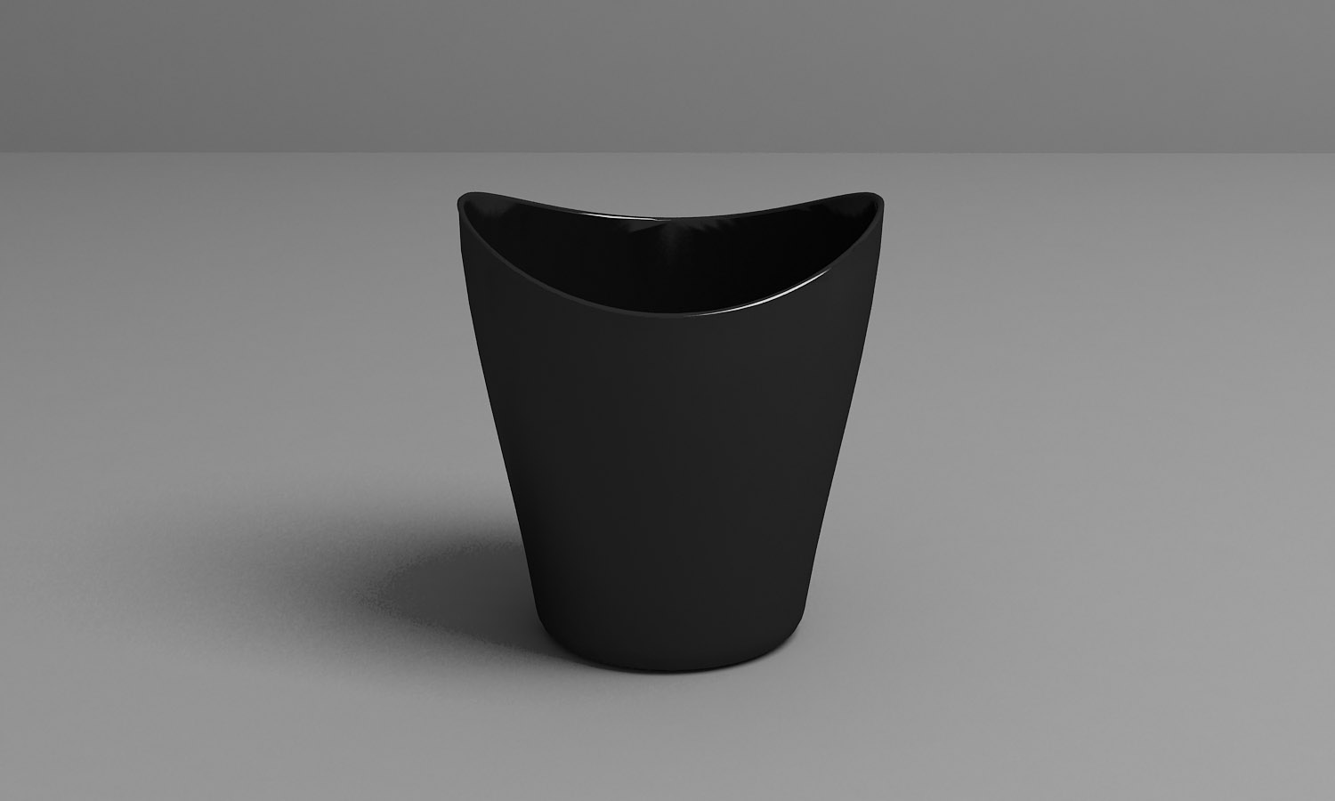 ARAVEN Probierbecher 90ml aus dem Nature Catering-Sortiment, schwarz und aus Polystyrol