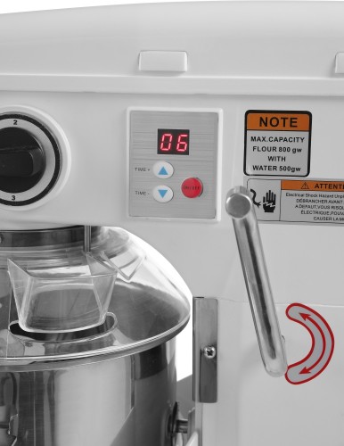 HENDI Professioneller Planetenrührer 7 Liter - Inhalt: 7 Liter - 230 V - 650 W - 240x420x(H)425 mm