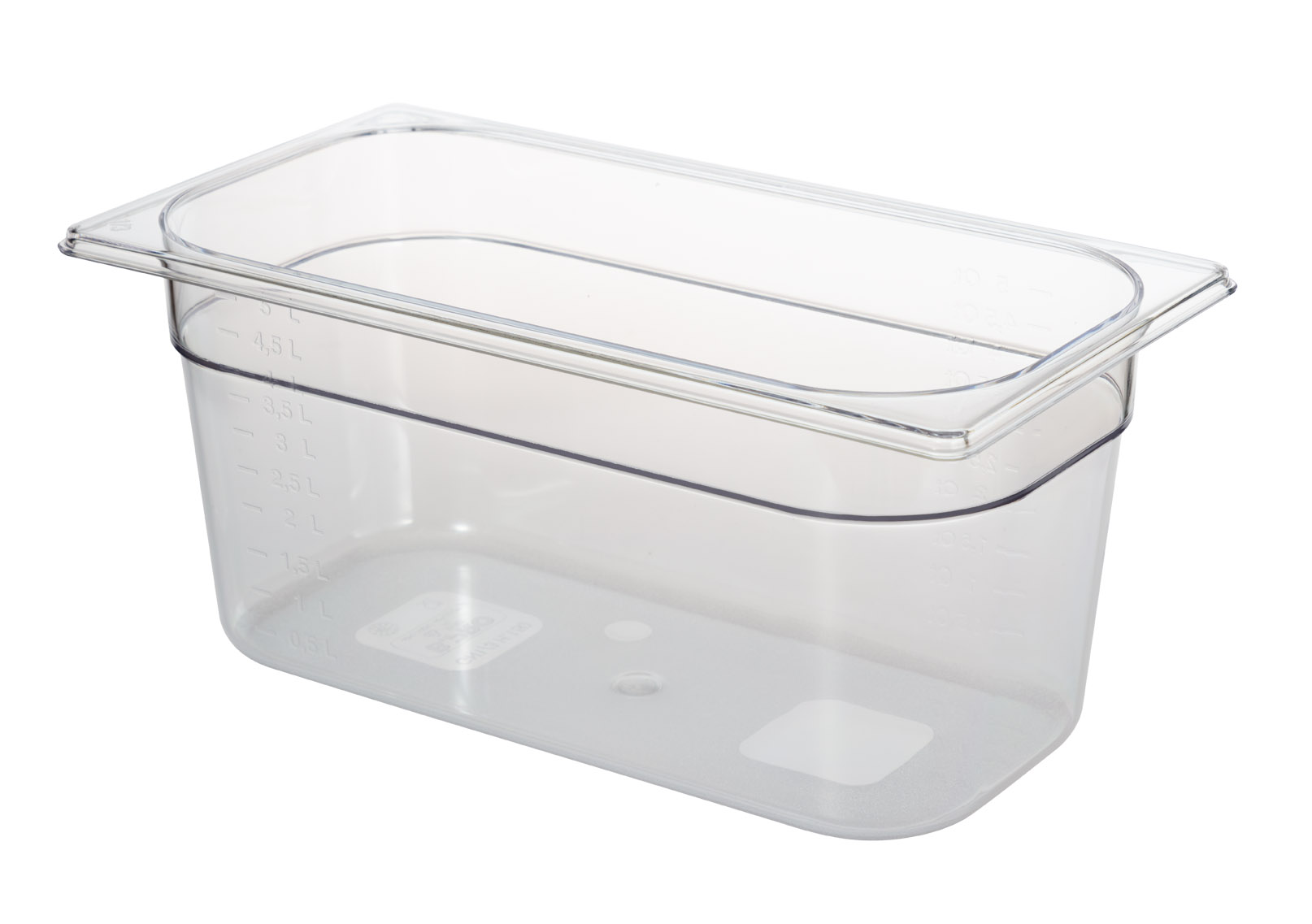 Blanco GN-BEHÄLTER GN-K 1/3-150 POLYCARBONAT, transparent , Inhalt: 4,7 Liter