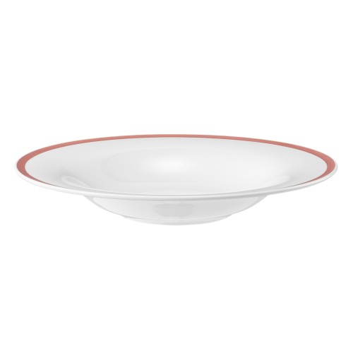 Seltmann Pastateller tief 27 cm, rund, Form: Community, Dekor: 57393 Pinselband 4, hohe Kantenschlagfestigkeit, Made in Germany