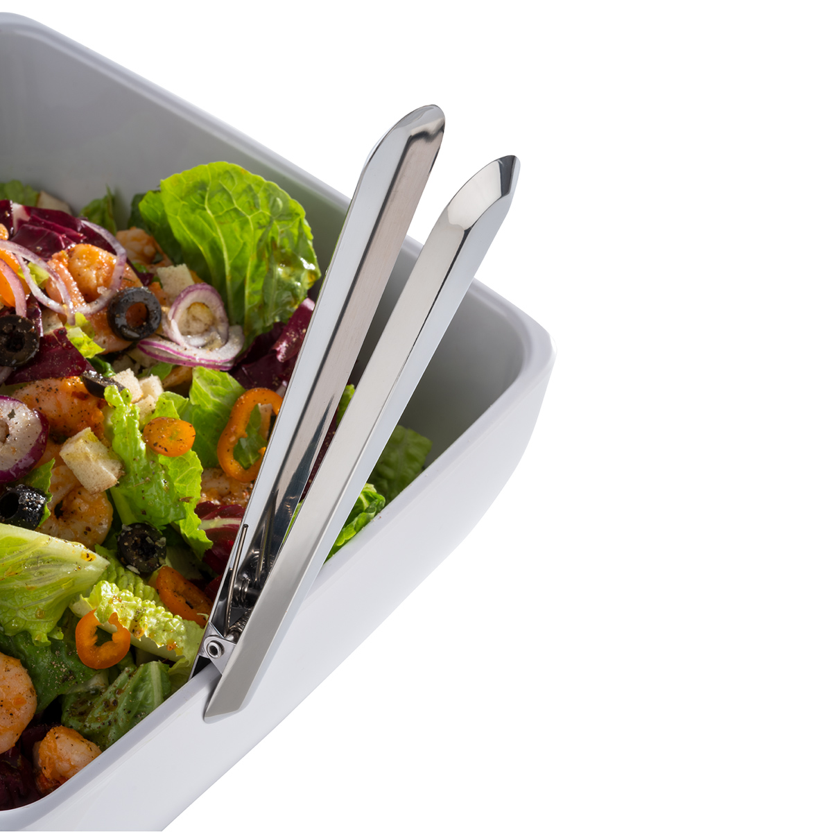 Universalzange, Länge: 19,5 cm, 18/0 Edelstahl, hochglanzpoliert, mit Befestigungsclip