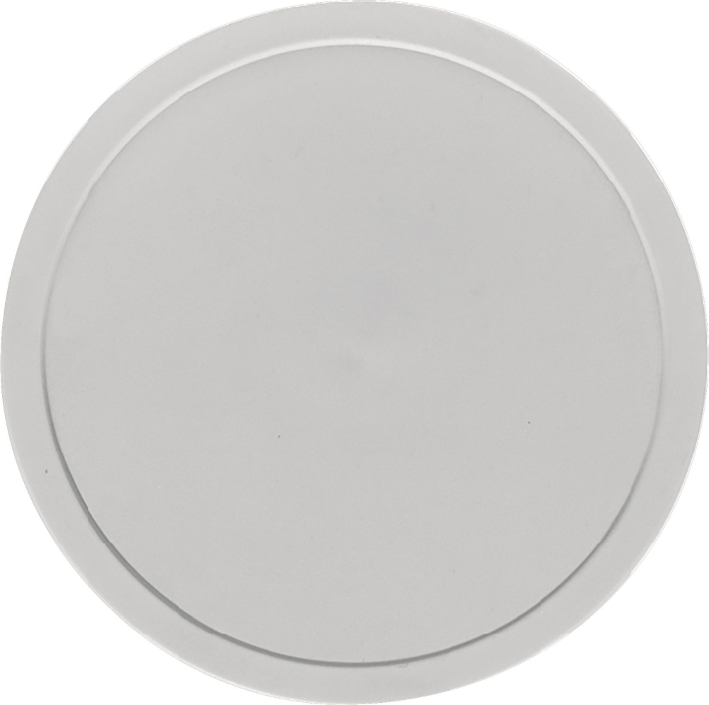 BAUSCHER kunststoffdeckel Deckel grau flach Ø 140 mm