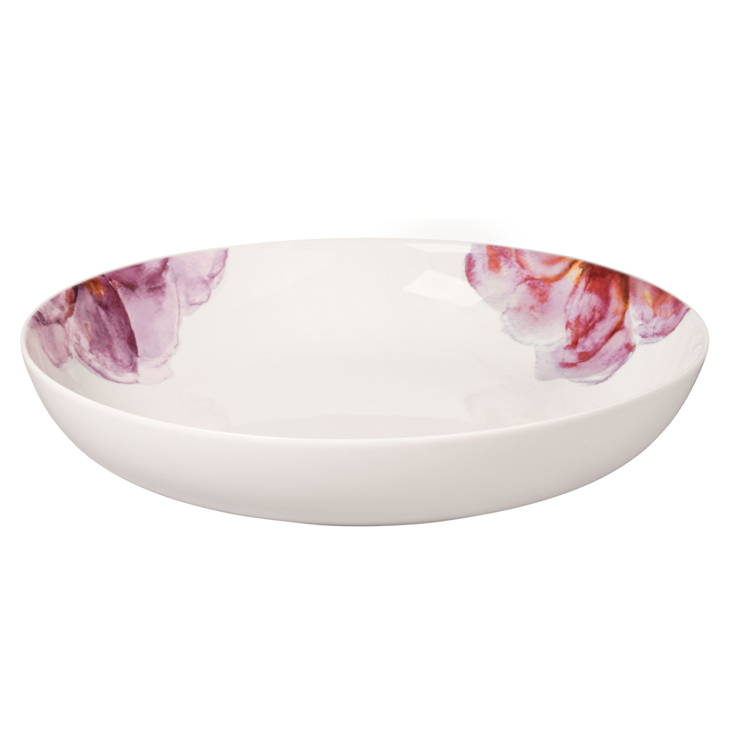 Villeroy und Boch Schüssel rund - Maße: 38 x 38 cm / Inh.: 380 L / Ser.: Rose Garden
