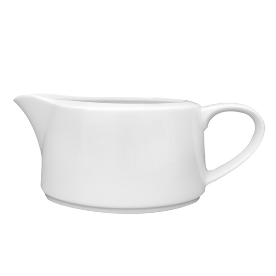 Sauciere-Oberteil - Inhalt 0,35 ltr -, Form PRIMAVERA - uni weiß , ohne Unterteil