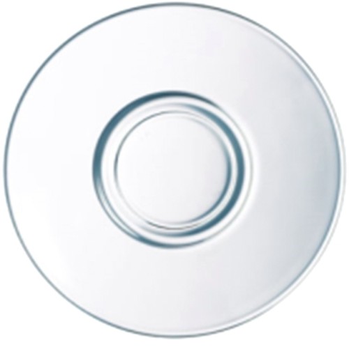 Aroma transparent Untertasse 14cm * - Arcoroc Transparent (gehärtet)