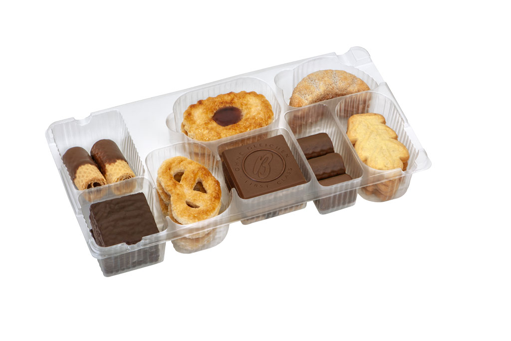 Bahlsen Hermann Bahlsen Collection S Stapelkarton 11 Bahlsen Klassiker im Serviertray Inhalt: 1 Serviereinheit mit 161 g.