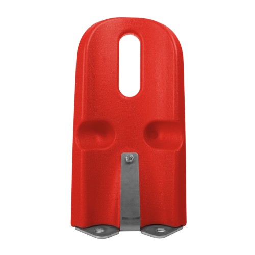 SARO Kunststoff Eckschutz 380mm hoch ROT Made in Europe - Schützen Sie Säulen, Vitrinen, Regale mit dem Eckschutz aus Edelstahl oder