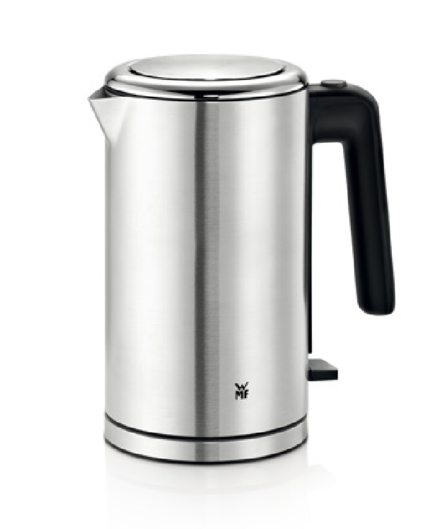 WMF Lono Wasserkocher 1,6 l kabelloser Wasserkocher Einhanddeckelöffnung per Knopfdruck