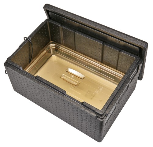 Cam GoHeat™ Warmhalteplatte 200W, 230V EU Silbermetallic von Cambro