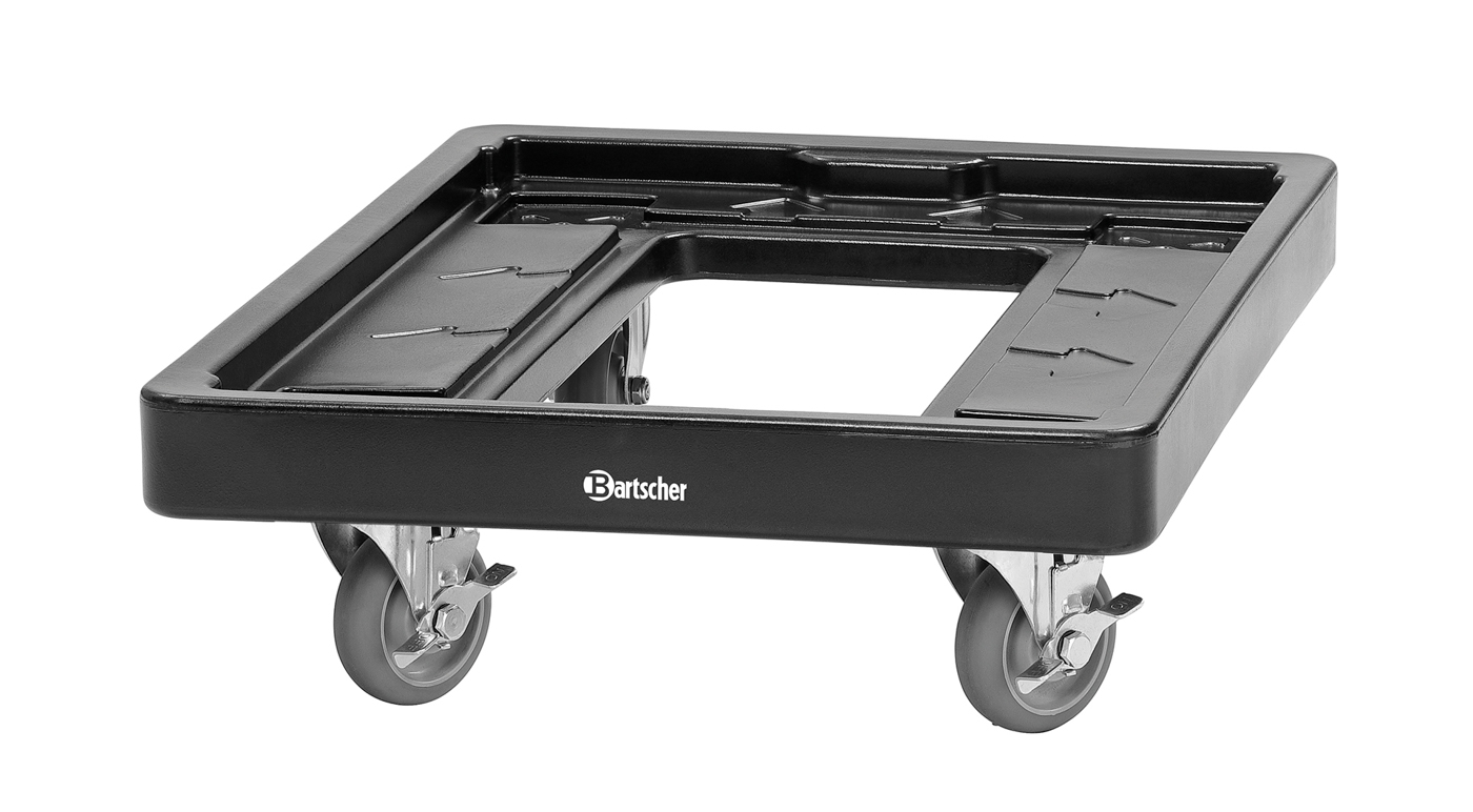 Bartscher Transportwagen TBGN110 | Mit Griff(en):Nein | Maße: 72 x 54 x 19,4 cm. Gewicht: 6,2 kg