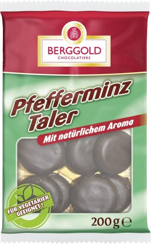 Berggold Pfefferminz Taler 200G