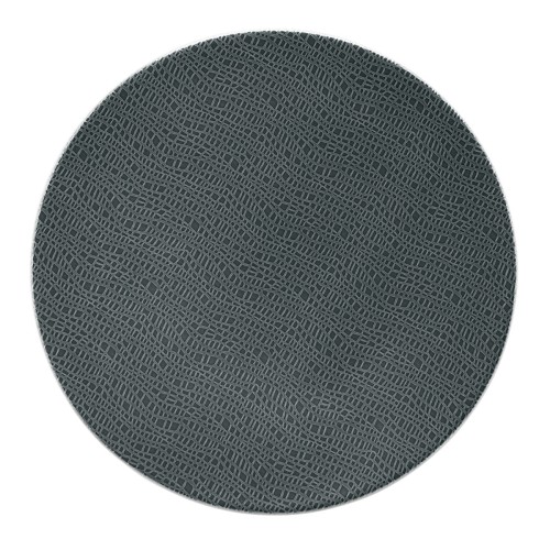 Seltmann Coupteller flach 28 cm M5380, rund, Form: Coup Fine Dining, Dekor: 57273 anthrazit, hohe Kantenschlagfestigkeit, Made in Germany