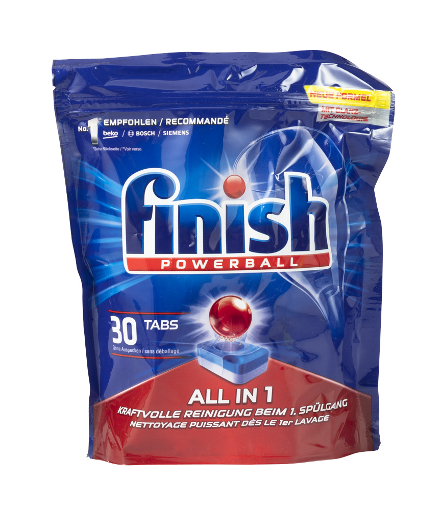 Finish All in 1 Regular 30 Stück Powerball-Tabs für die Spülmaschine