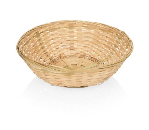 Tischkorb. Bambus. rund.