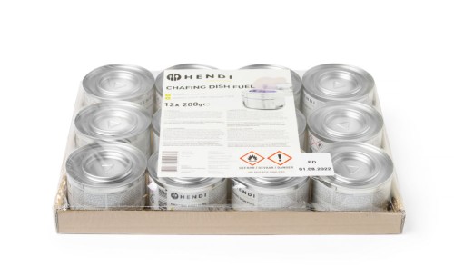 Chafing Dish Brennpaste (NL/DE/FR/EN), HENDI, 12 Stk
