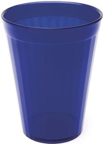 Roltex Trinkbecher mit 200 ml Füllvermögen, in transparentem blau