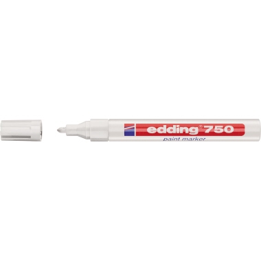 edding Lackmarker 750 2-4mm weiß