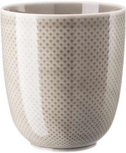 Junto Pearl Grey (grau) von Rosenthal, Dressingtopf aus Porzellan