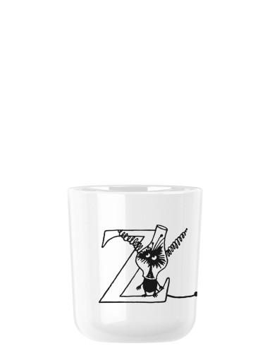 Moomin ABC Tasse - Z 0.2 l. weiß, Maße: 75 x 75 x 28 mm