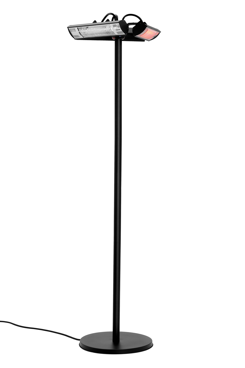 Bartscher Heizstrahler ST3000 3-E360 | Einsetzbarim: Außenbereich | Maße: 61 x 61 x 210,0 cm.Gewicht: 19,6 kg