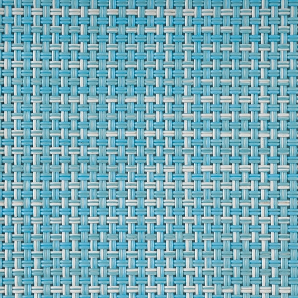 Tischset 45 x 33 cm PVC, Schmalband Farbe: hellblau, weiß wasserfest Farbe: Blau