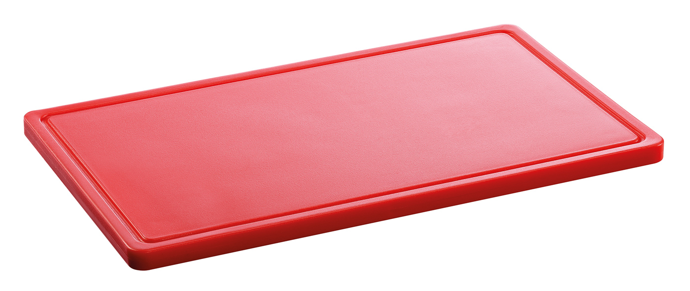 Bartscher Schneidbrett PRO 53x32 R-R |Plattenstärke: 20 mm | Maße: 53 x 32,5 x 2,4 cm.Gewicht: 3,2 kg