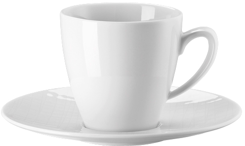 Rosenthal Mesh Weiss Kaffeetasse 2-tlg.