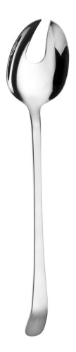 CASINO PLUS Salatgabel 18/10 CNS, gebogenes Stielende, Vorderteile poliert, Stiele matt