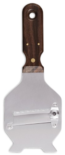 Trüffelhobel. gewellte Klinge. Edelstahl/Klinge AISI 420/Körper AISI 430/Griff aus