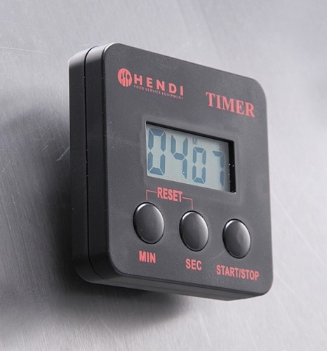 HENDI Digitaler Küchenwecker - 67x(H)67 mm