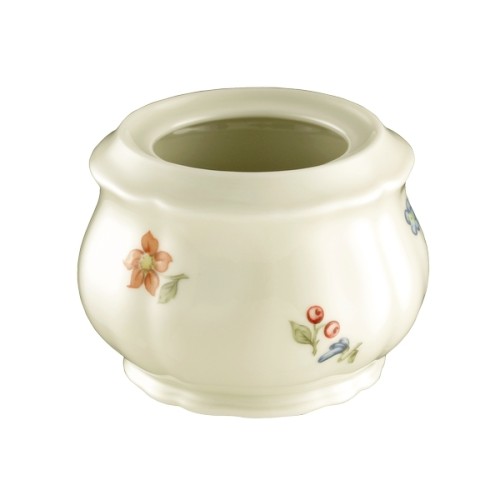 Seltmann Unterteil zur Zuckerdose 6 Personen, Form: Marieluise, Glasur: elfenbein, Dekor: 44714 Blütenmeer