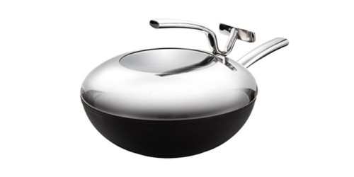 Wok PRESIDENT ø 30 cm, mit Deckel