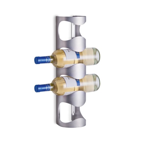 Zeller Wand-Flaschenhalter, Edelstahl