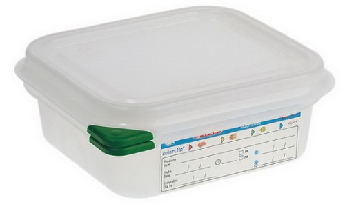 GN Behälter 1/6x65mm PP mit Klemmdeckel