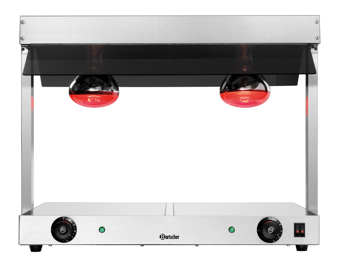 Bartscher Wärmebrücke I2WL800 | Heizzonengetrennt regelbar: Ja | Maße: 74 x 56,5 x 57,0 cm.Gewicht: 14 kg