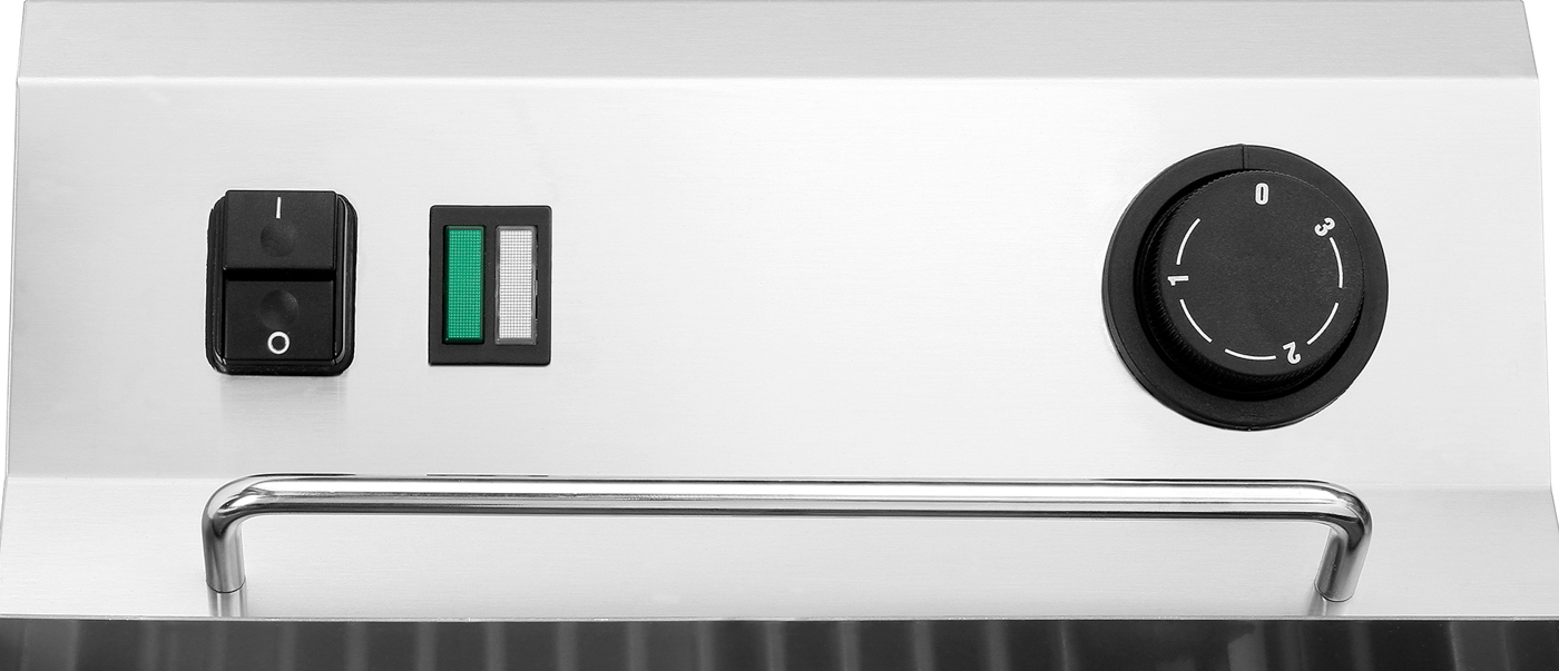 Bartscher Wassergrill 40 | Spannung: 400 V |Maße: 33 x 63 x 33,0 cm. Gewicht: 13,5 kg