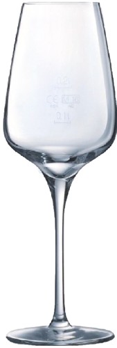 Chef & Sommelier Sublym Weinkelch 35cl, 0,1l+0,2l /-/ mit Füllstrich Oenologie (Kwarx)