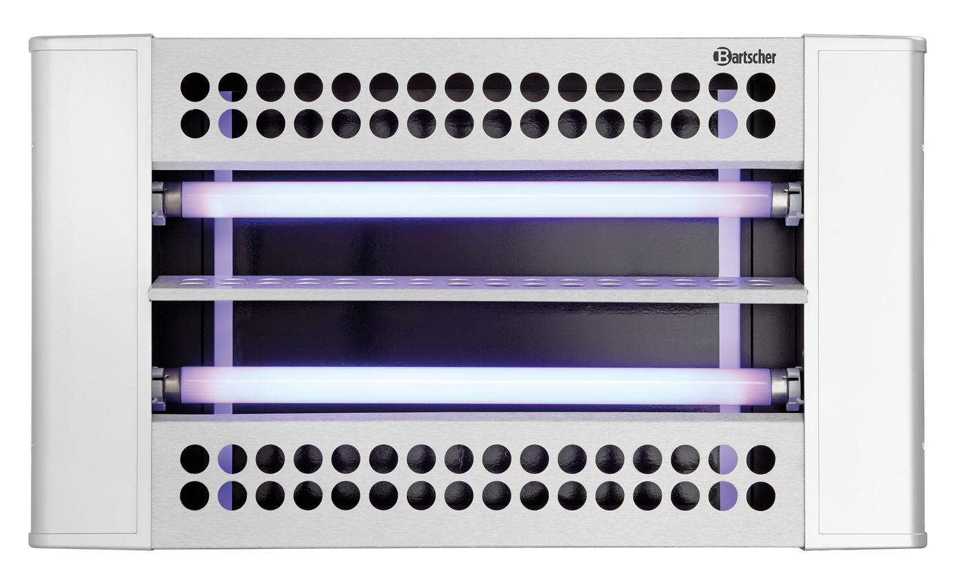 Bartscher Insektenfalle IF-100 | Maße Klebefolie:B 390 x H 313 mm | Maße: 62 x 9 x 35,5 cm.Gewicht: 2,4 kg