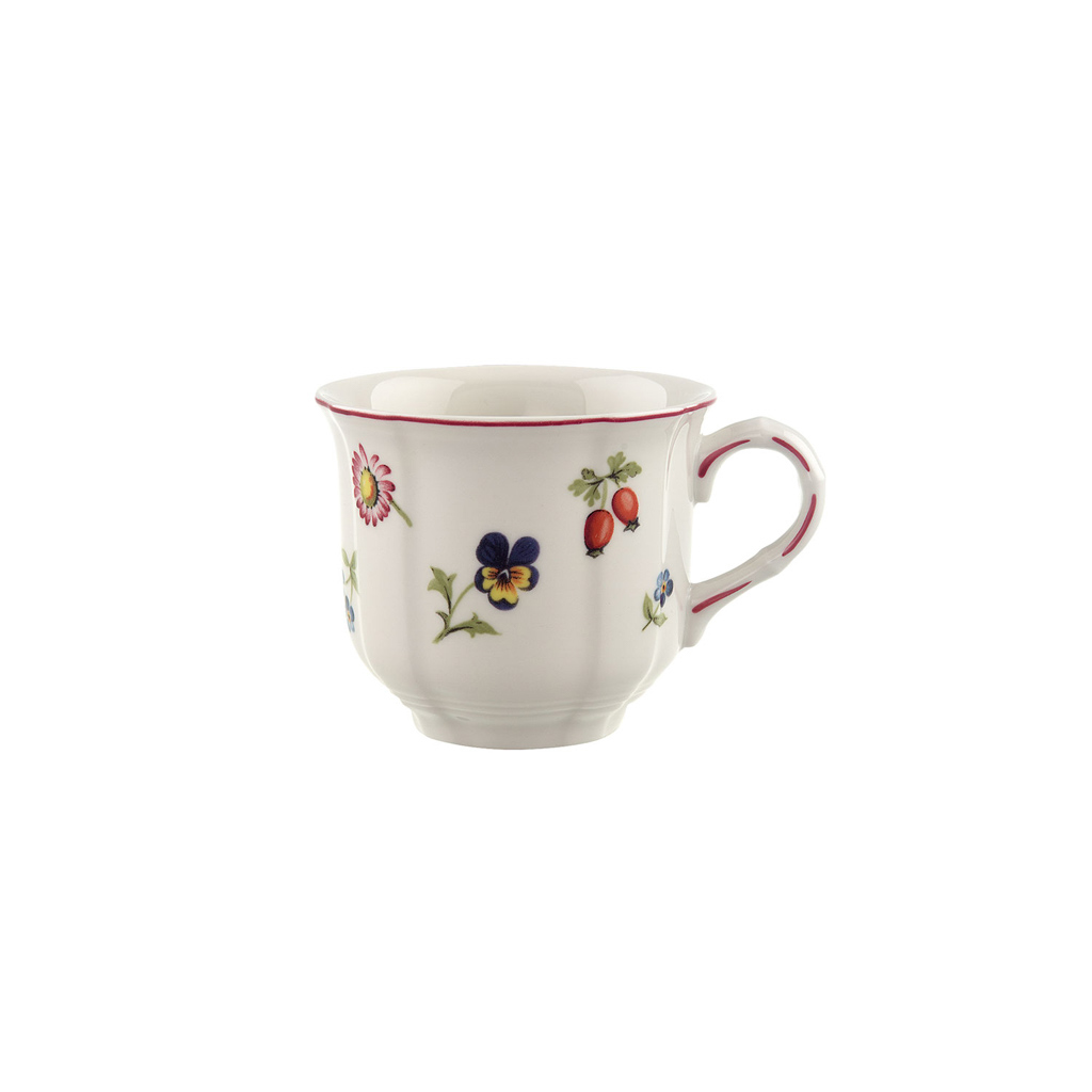 Villeroy und Boch Kaffeeobertasse - Maße: 10 x 8 x 6,8 cm / Ser.: Petite Fleur