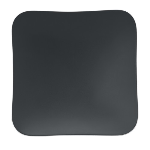 Seltmann Coupschale eckig 22x22 cm M5384, eckig, Form: Coup Fine Dining, Dekor: 57273 anthrazit, hohe Kantenschlagfestigkeit, Made in Germany