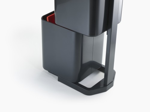 Joseph Joseph IntelligentWaste Totem Compact 40 - Abfallbehälter mit separater Recycling-Einheit, 40 Liter - graphit