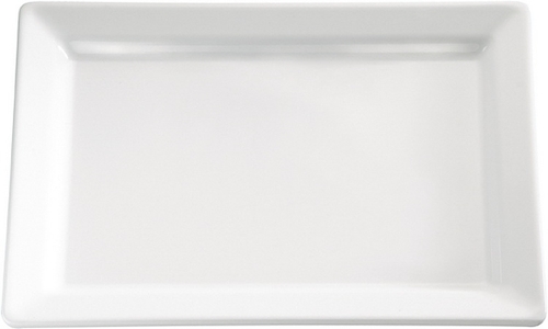 Tablett -PURE- 53 x 18 cm, H: 3 cm Melamin, weiß spülmaschinengeeignet stapelbar nicht mikrowellengeeignet keine direkte Hitze