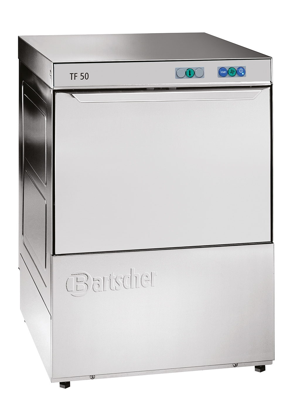 Bartscher Spülmaschine Deltamat TF50L | Teller-Höhe max.: 345 mm | Maße: 59 x 60 x 850 cm. Gewicht: 58 kg
