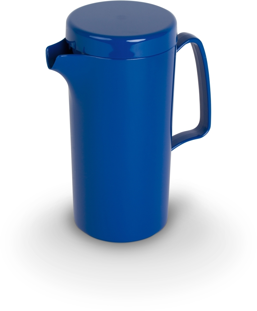 Kinderzeug Kanne LUKAS 0,6 l mit Deckel, blau